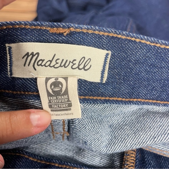 Madewell The Perfect Vintage Straight Jeans in Greenhaven Wash Seamed Version - Picture 10 of 12